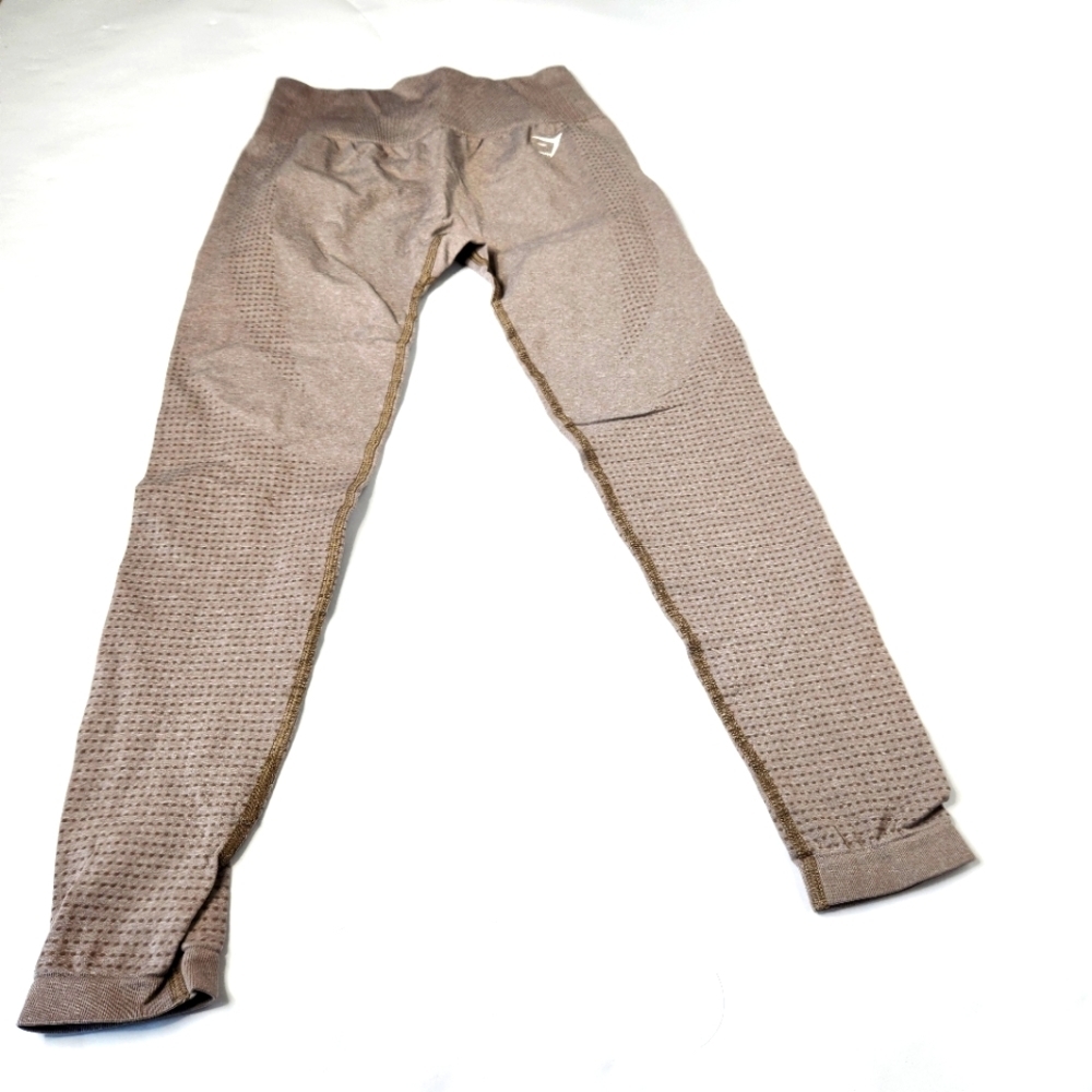 Gymshark Tan vital seamless leggings